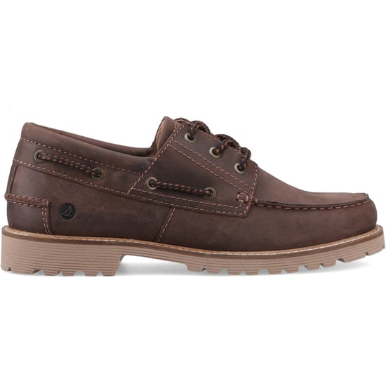 Sperry Houston Leren Heren Bruine Bootsschoenen - Image 5