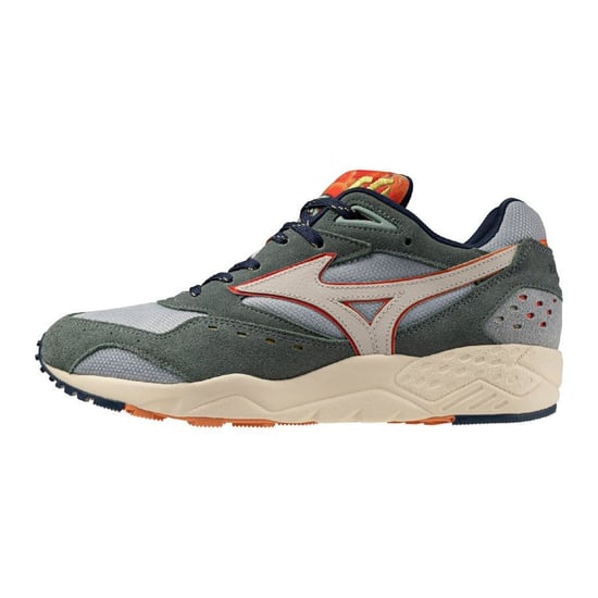 Mizuno Contender Cordura Suede Grijze Sneakers - Image 2