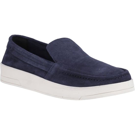 Jack & Jones Maccartney Suede Heren Navy Blazer Loafers - Image 1