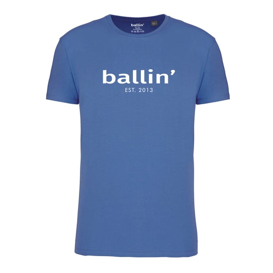 Ballin Est. 2013 Tee SS Regular Fit Shirt Blauw - Image 1