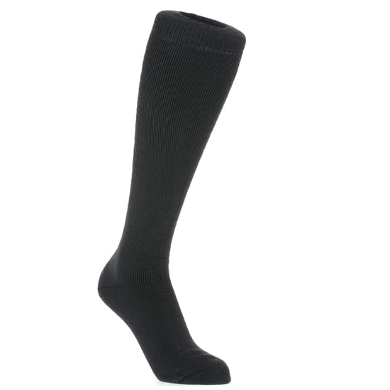 Trespass - Volwassen Unisex Tech Luxe Merino Wollen Hoge Skisokken (Zwart) - Image 2