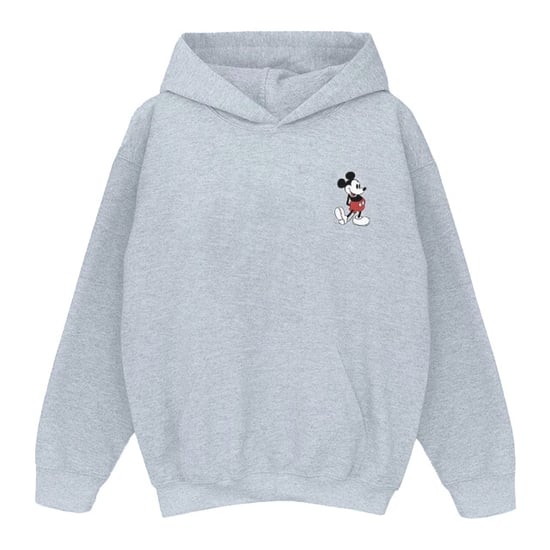Disney Jongens Mickey Mouse Kickin Retro Borst Hoodie (Sportgrijs) - Image 6