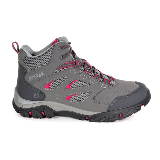 Regatta Dames/dames Holcombe IEP Mid Hiking Boots (Staal/levendig) - Image 2