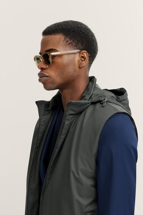 Bugatti Herren Waterafstotend vest met capuchon - Image 5