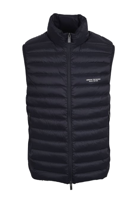 Armani Exchange Down Gilet Deep Navy - Image 1