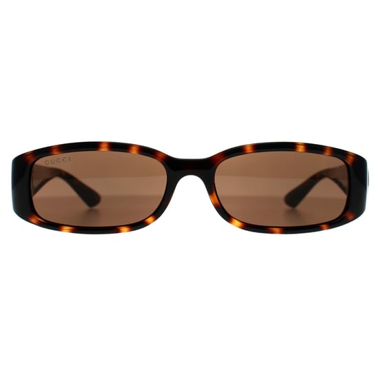 Gucci Rechthoekig Dames Bruin Havana Bruin GG1661S - Image 1