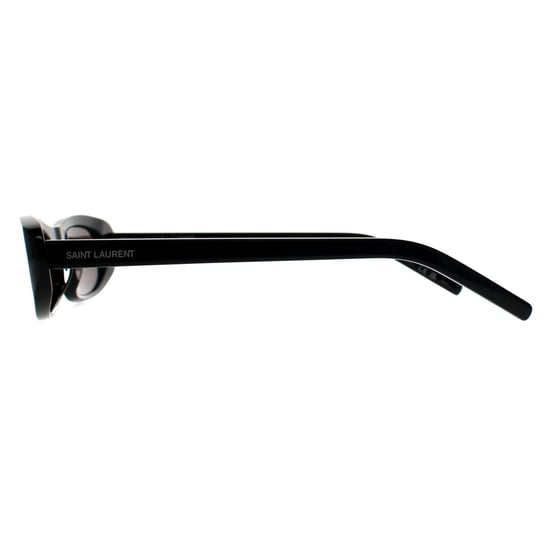 Saint Laurent Rechthoek Vrouwen Glimmend Zwart Grijs SL557 - Image 2