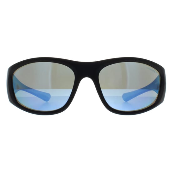 Arnette Wrap Heren Mat Zwart Blauw Spiegel Gepolariseerd AN4331 Ilum - Image 1