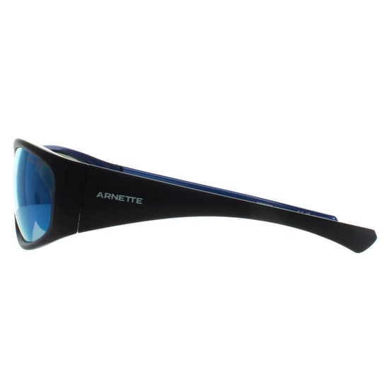 Arnette Wrap Heren Mat Zwart Blauw Spiegel Gepolariseerd AN4331 Ilum - Image 2