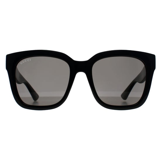 Gucci Vierkant Vrouwen Glimmend Zwart Donkergrijs GG1338S - Image 1