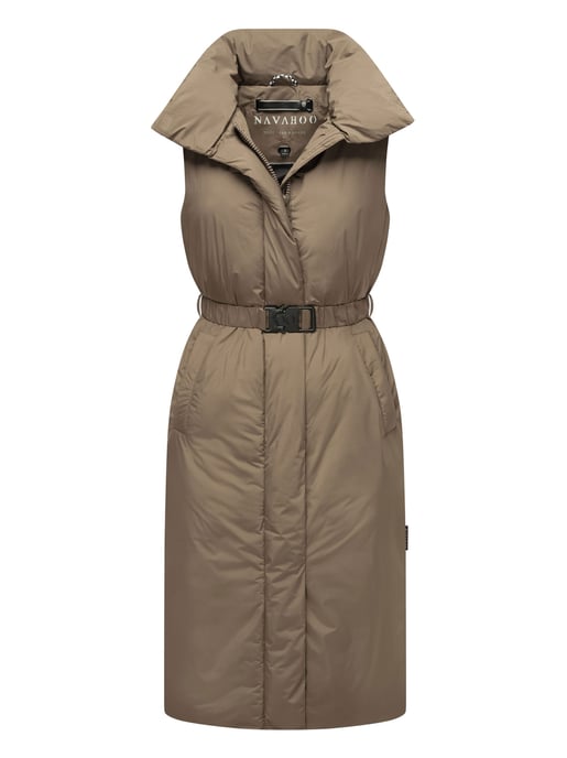 Navahoo Evening Song lang wintervest voor dames - warm en stijlvol - Image 1