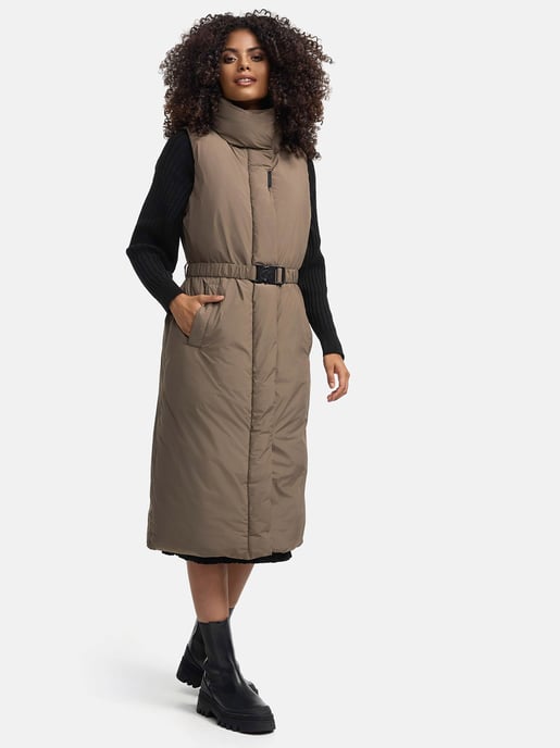 Navahoo Evening Song lang wintervest voor dames - warm en stijlvol - Image 6