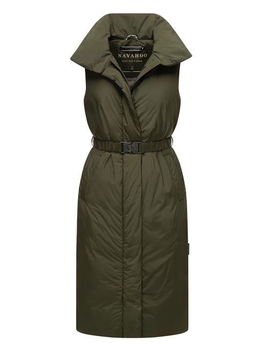 Navahoo Evening Song lang wintervest voor dames - warm en stijlvol - Image 1