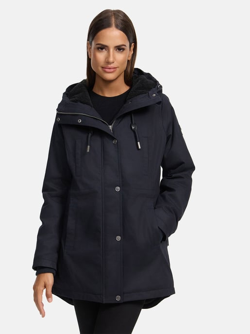 Navahoo Winterfunke dames winterjas met teddyvoering - Image 6
