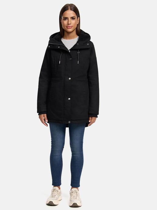 Navahoo Winterfunke dames winterjas met teddyvoering - Image 6