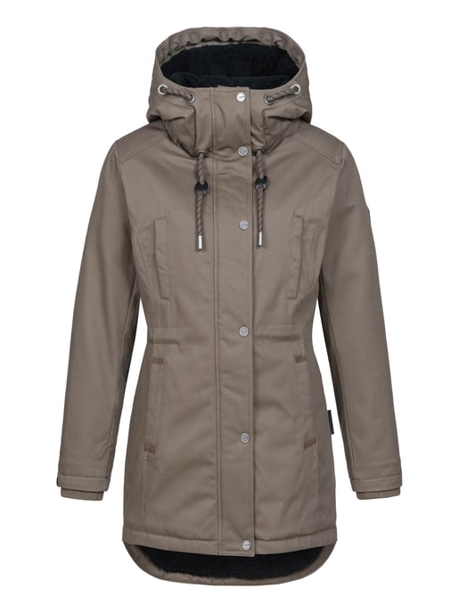 Navahoo Winterfunke dames winterjas met teddyvoering - Image 2