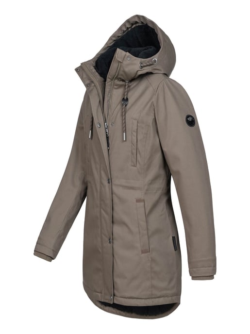 Navahoo Winterfunke dames winterjas met teddyvoering - Image 3