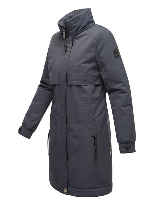 Navahoo Kaltwetterretter dames winterparka met imitatiebontkraag - Image 4