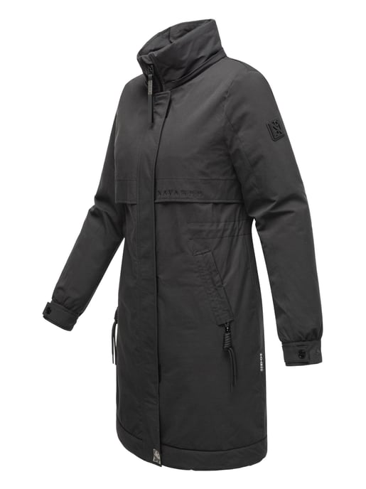 Navahoo Kaltwetterretter dames winterparka met imitatiebontkraag - Image 4