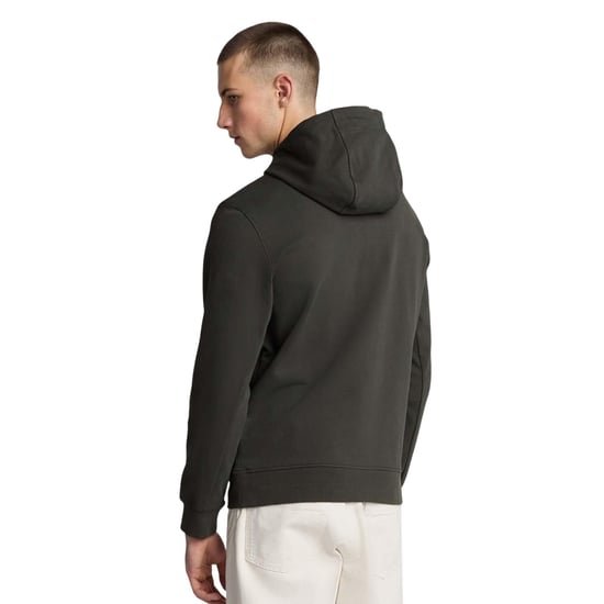 Lyle & Scott Heren Hybride Softshell Overtrek Hoodie (Grijs) - Image 5