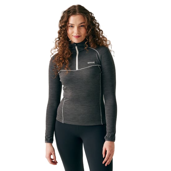 Regatta Dames/Dames Yonder II Half Zip Fleece Top (Afdichting Grijs) - Image 3
