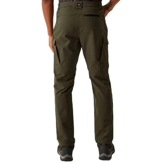 Regatta Heren Questra Cargo Broek (Donkere Khaki) - Image 3