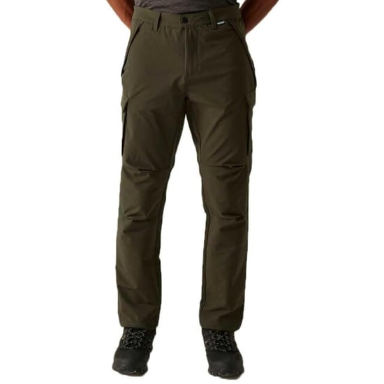 Regatta Heren Questra Cargo Broek (Donkere Khaki) - Image 4
