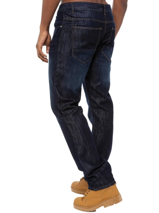 Enzo | Heren Regular Fit Rechtaanstekende Jeans - Image 2