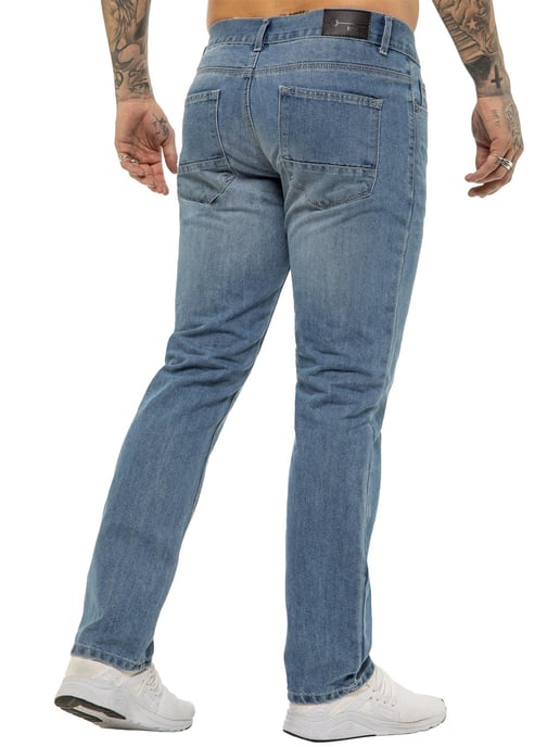 Enzo | Heren Regular Fit Rechte Jeans - Image 3