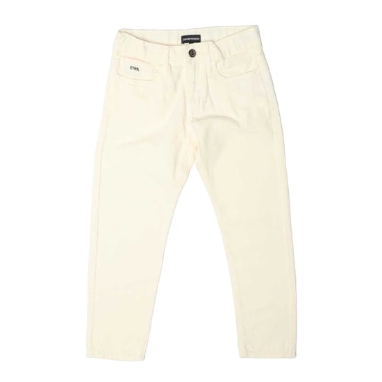 Emporio Armani Kinder J75 Slim Jeans (Wit) - Image 1