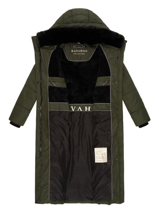 Navahoo dames gewatteerde winterjas Hingucker – Extra Lang & Warm - Image 5