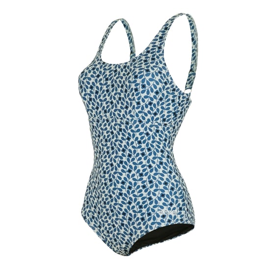 Regatta Dames/Dames Orla Kiely Jasmine Bloem Eèndelig Zwempak (Blauw) - Image 3