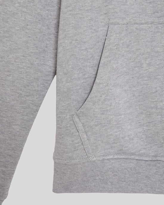 Lyle & Scott Loopback katoenen hoodie voor jongens - grijs - Image 3