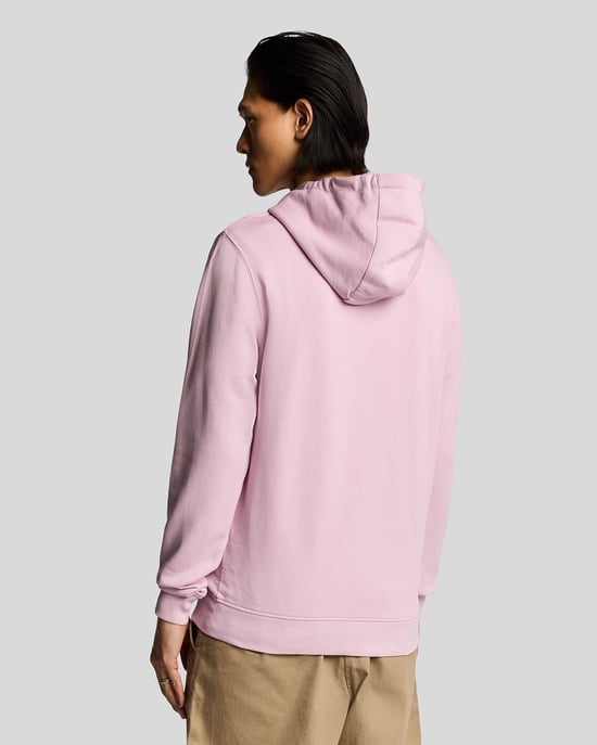 Lyle & Scott Loopback Katoenen Hoodie - Roze - Image 2