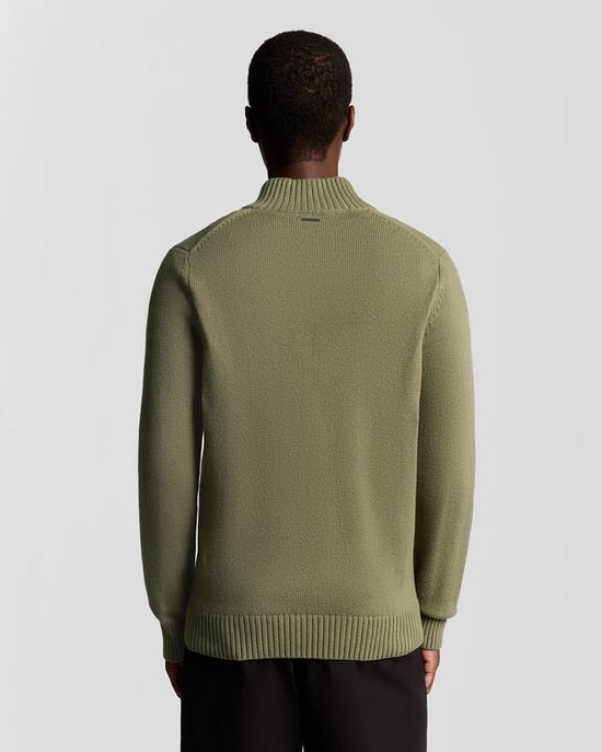 Lyle & Scott wolmix vest - groen - Image 4