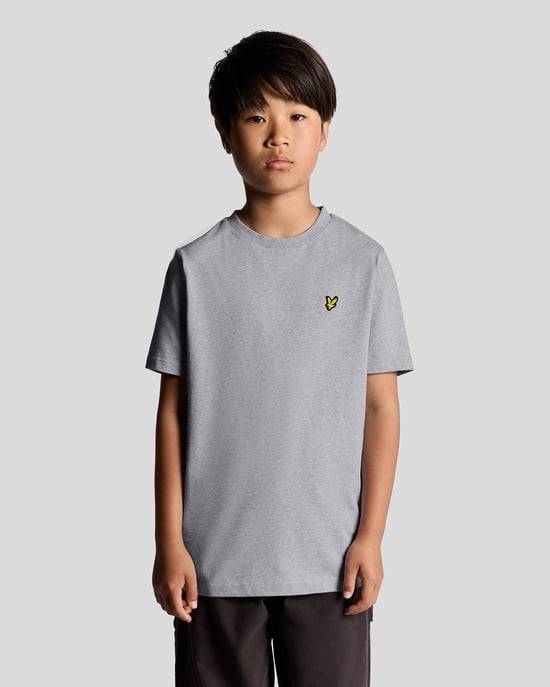 Lyle & Scott Jongens Katoenen T-shirt - Grijs - Image 1