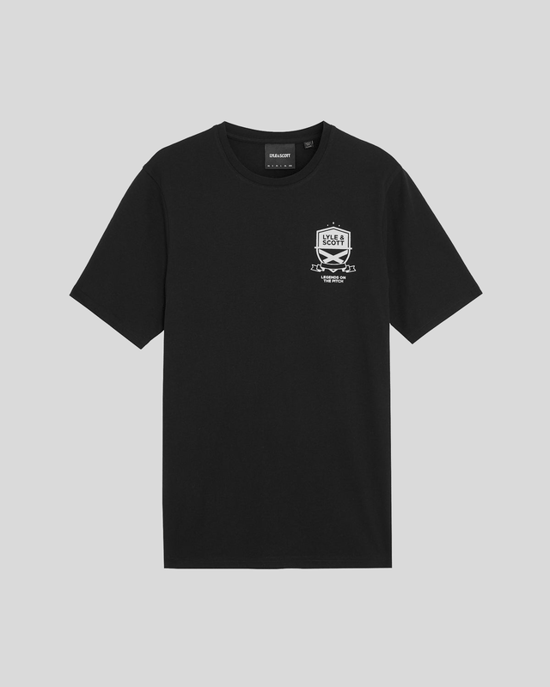 Lyle & Scott Legends Op Het Veld Graphic T-shirt - Zwart - Image 5