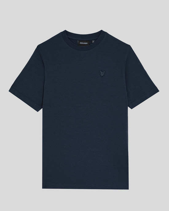Lyle & Scott Jongens Linnen T-shirt - Marineblauw - Image 1