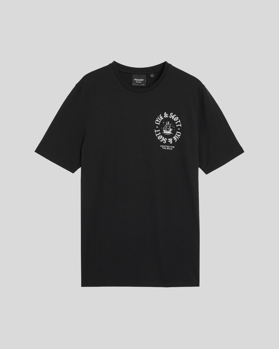 Lyle & Scott Ship Insignia Grafisch T-shirt - Zwart - Image 5