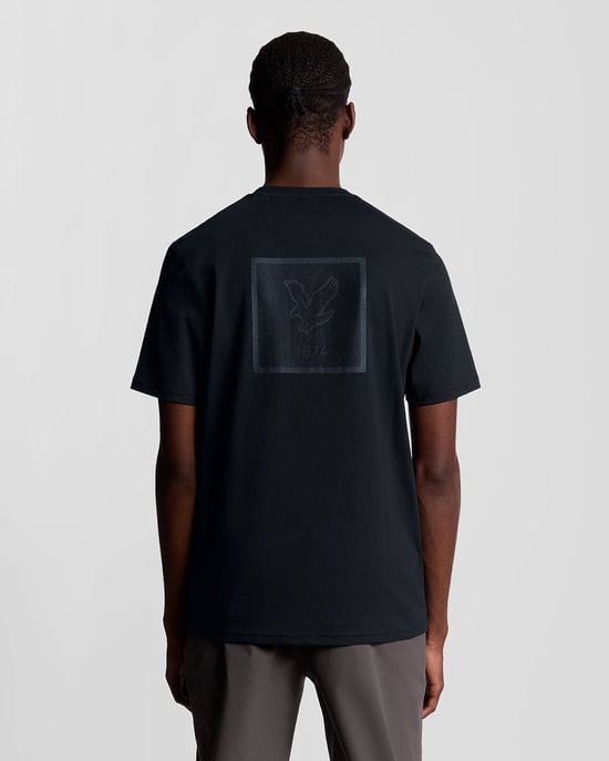 Lyle & Scott Sports Tonal Logo T-shirt - Marineblauw - Image 4