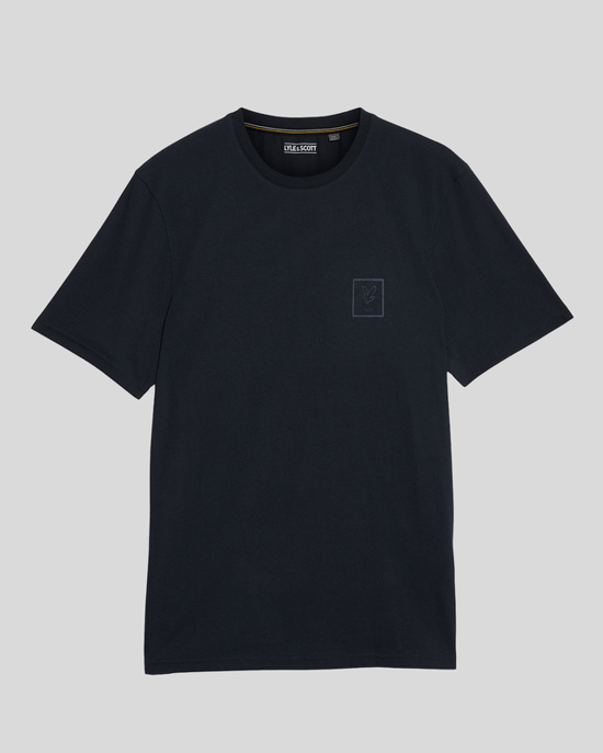 Lyle & Scott Sports Tonal Logo T-shirt - Marineblauw - Image 5