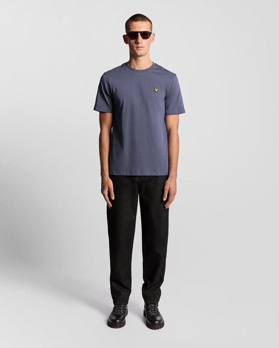 Lyle & Scott Katoenen Crew Neck T-Shirt - Grijs - Image 2