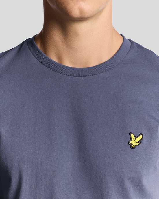 Lyle & Scott Katoenen Crew Neck T-Shirt - Grijs - Image 3