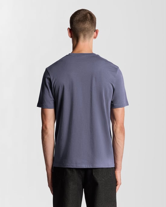 Lyle & Scott Katoenen Crew Neck T-Shirt - Grijs - Image 4