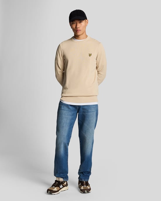 Lyle & Scott Regular Fit Tapered Denim Jeans - Blauw - Image 1
