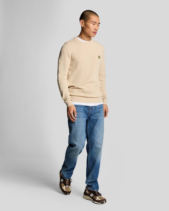 Lyle & Scott Regular Fit Tapered Denim Jeans - Blauw - Image 2