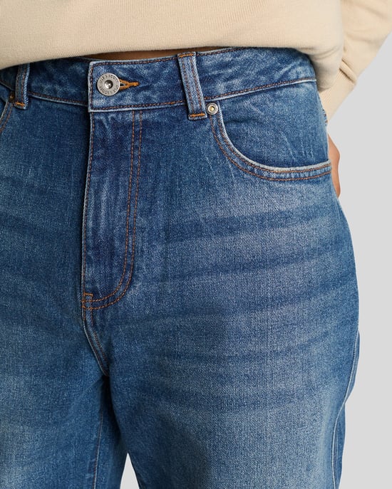 Lyle & Scott Regular Fit Tapered Denim Jeans - Blauw - Image 4