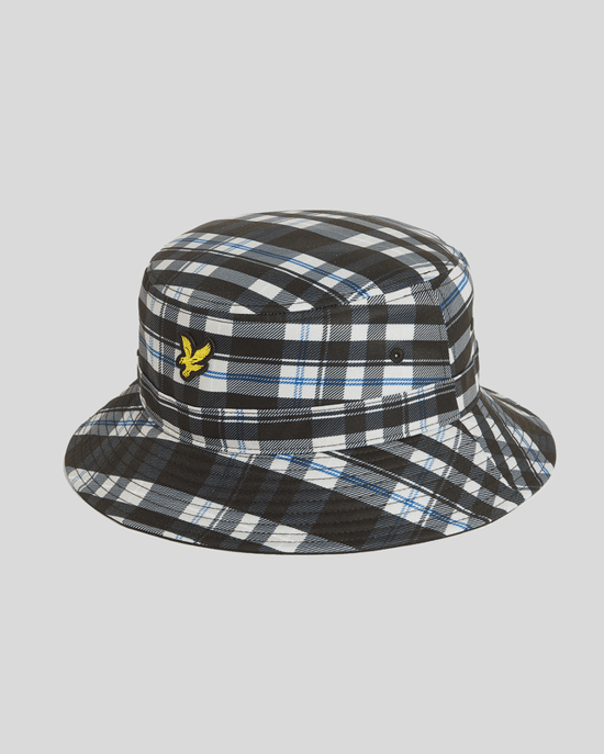 Lyle & Scott Tartan Check Bucket Hat - Veelkleurig - Image 2