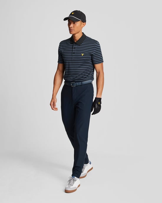 Lyle & Scott lichtgewicht golf technische trainingsbroeken - marineblauw - Image 2