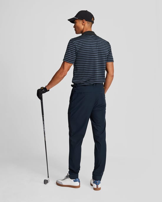 Lyle & Scott lichtgewicht golf technische trainingsbroeken - marineblauw - Image 3